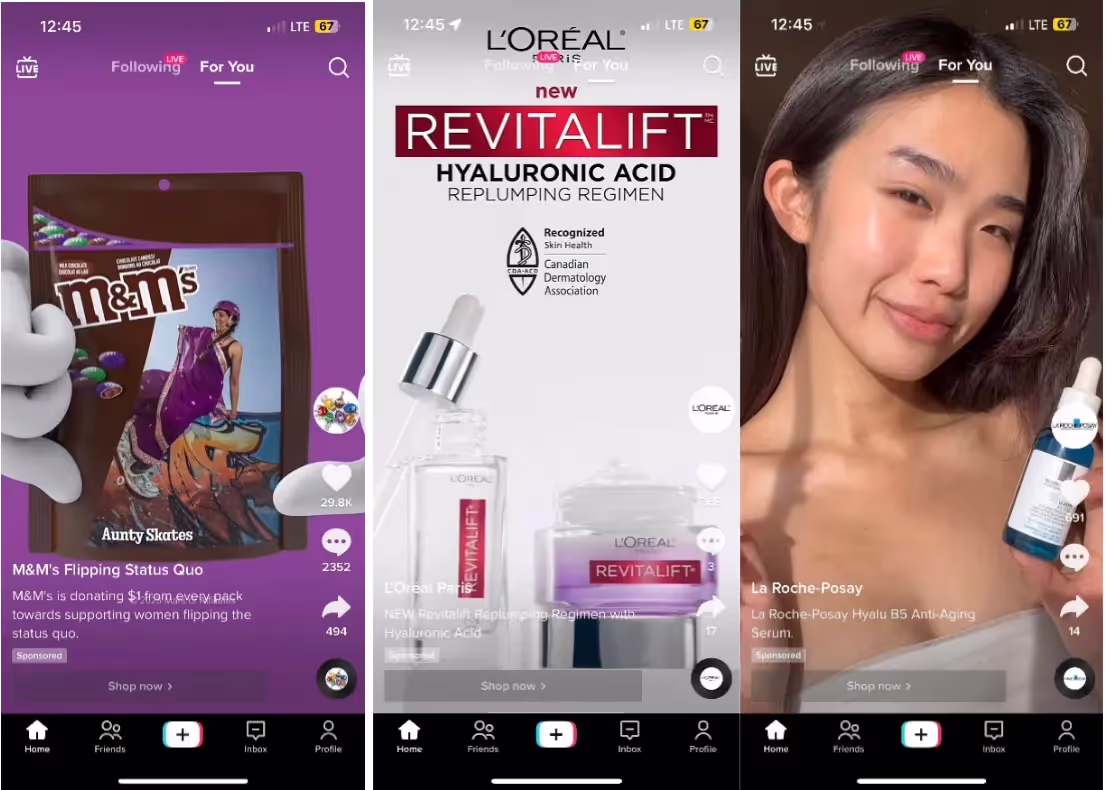 tiktok post examples